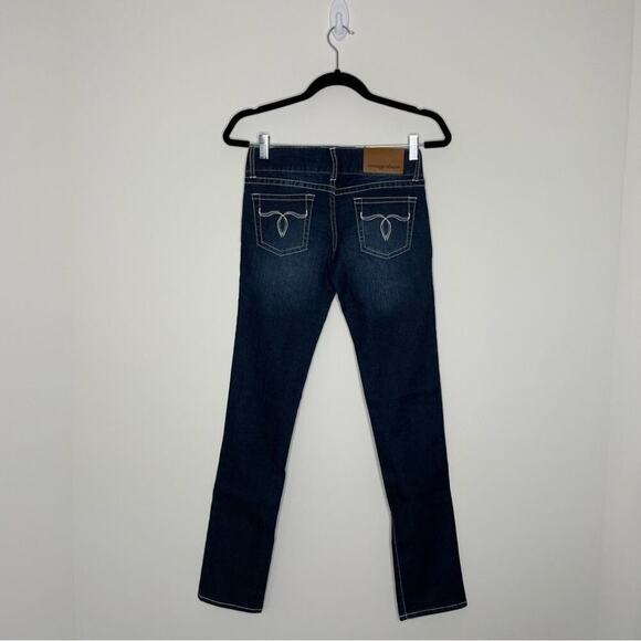 MOUSSY Dark Wash Blue Skinny Jeans 25 - Picture 3 of 10